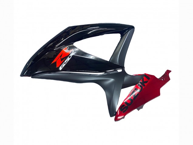 2008-2010 Red Glossy Black Suzuki GSXR 600 / GSXR 750 Motorcycle Fairing Canada