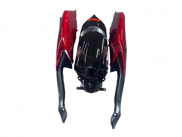 2008-2010 Red Glossy Black Suzuki GSXR 600 / GSXR 750 Motorcycle Fairing Canada