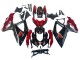 2008-2010 Red Glossy Black Suzuki GSXR 600 / GSXR 750 Motorcycle Fairing Canada