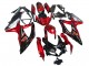 2008-2010 Red Glossy Black Suzuki GSXR 600 / GSXR 750 Motorcycle Fairings Canada