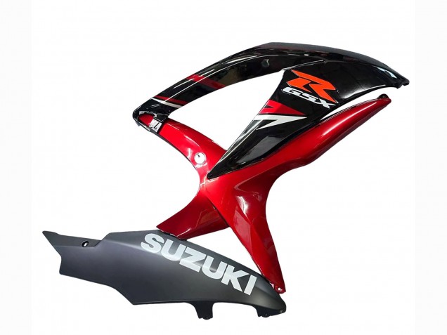 2008-2010 Red Glossy Black Suzuki GSXR 600 / GSXR 750 Motorcycle Fairings Canada