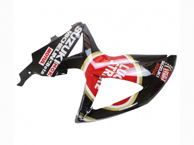 2008-2010 Glossy Black Red White Motul Lucky Strike Suzuki GSXR 600 / GSXR 750 Motorcycle Fairings Canada