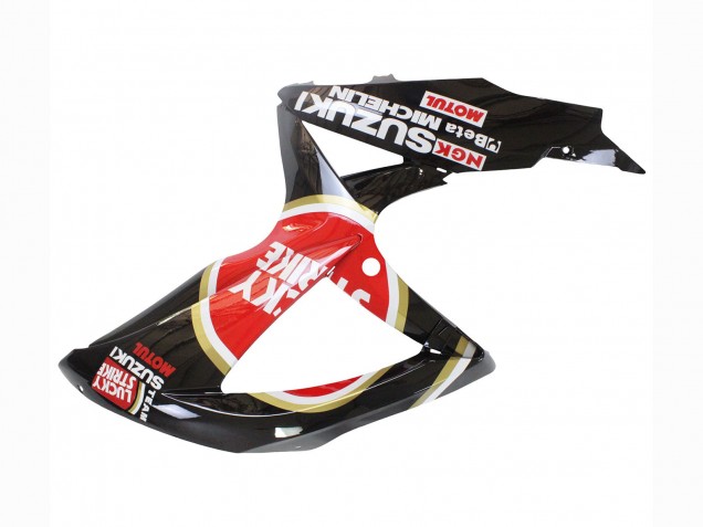 2008-2010 Glossy Black Red White Motul Lucky Strike Suzuki GSXR 600 / GSXR 750 Motorcycle Fairings Canada