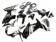 2011-2024 Glossy Black Silver Suzuki GSXR 600 / GSXR 750 Motorcycle Fairing Canada
