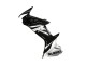 2011-2024 Glossy Black Silver Suzuki GSXR 600 / GSXR 750 Motorcycle Fairing Canada