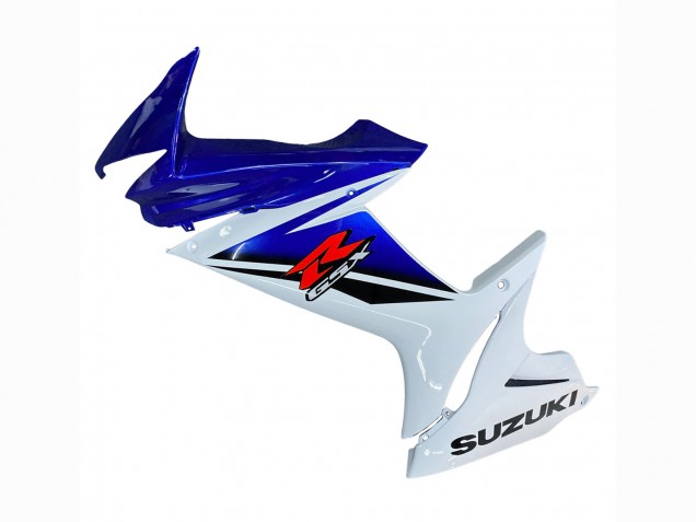 2011-2024 White Blue Red Suzuki GSXR 600 / GSXR 750 Motorcycle Fairing Canada