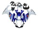 2011-2024 White Blue Red Suzuki GSXR 600 / GSXR 750 Motorcycle Fairing Canada