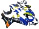 2011-2024 Blue Yellow Suzuki GSXR 600 / GSXR 750 Motorcycle Fairings Canada