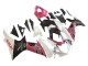 2011-2024 White Pink Black Corona Suzuki GSXR 600 / GSXR 750 Motorcycle Fairings Canada