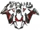 2011-2024 Glossy Black Red Flame Suzuki GSXR 600 / GSXR 750 Motorcycle Fairings Canada