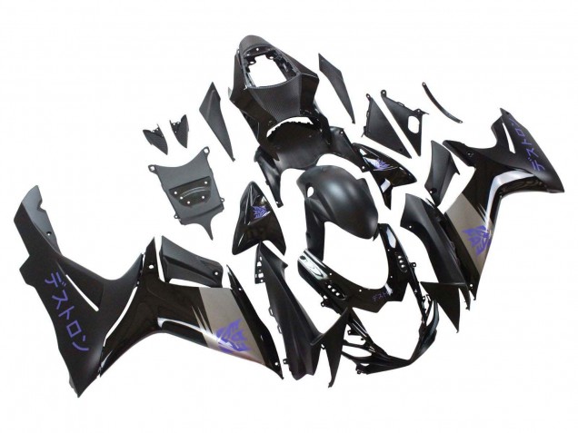 2011-2024 Matte Black Grey Purple Suzuki GSXR 600 / GSXR 750 Motorcycle Fairings Canada