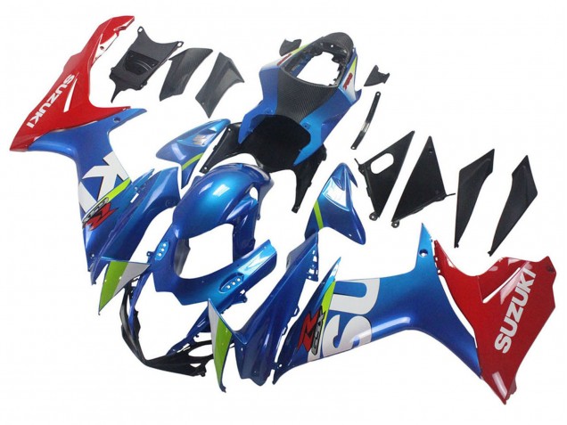2011-2024 Blue Red Suzuki GSXR 600 / GSXR 750 Motorcycle Fairings Canada