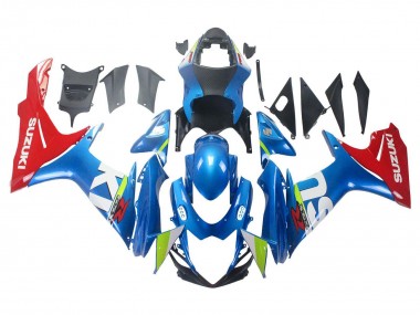 2011-2024 Blue Red Suzuki GSXR 600 / GSXR 750 Motorcycle Fairings Canada
