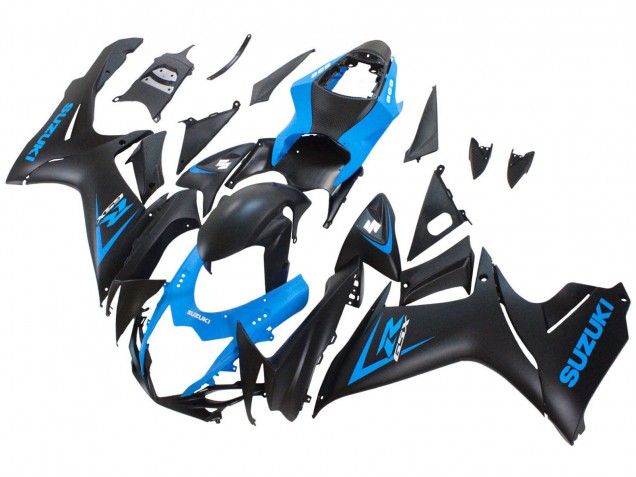 2011-2024 Blue Matte Black Suzuki GSXR 600 / GSXR 750 Motorcycle Fairing Canada