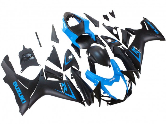 2011-2024 Blue Matte Black Suzuki GSXR 600 / GSXR 750 Motorcycle Fairing Canada