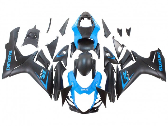 2011-2024 Blue Matte Black Suzuki GSXR 600 / GSXR 750 Motorcycle Fairing Canada
