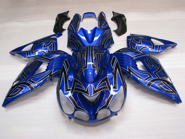 2011-2024 Blue Black Suzuki GSXR 600 / GSXR 750 Motorcycle Fairings Canada