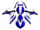 2015-2018 White Blue Black Racing Yamaha YZF R3/R25 Motorcycle Fairings Canada