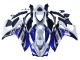2015-2018 White Blue Black Yamalube Yamaha YZF R3/R25 Motorcycle Fairings Canada