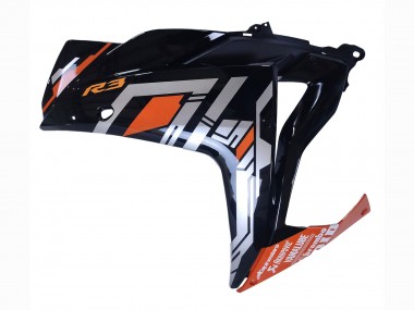 2015-2018 Blue Orange Silver Yamalube Yamaha YZF R3/R25 Motorcycle Fairings Canada