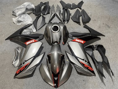 2015-2018 Silver Red Black Racing Yamaha YZF R3/R25 Motorcycle Fairings Canada