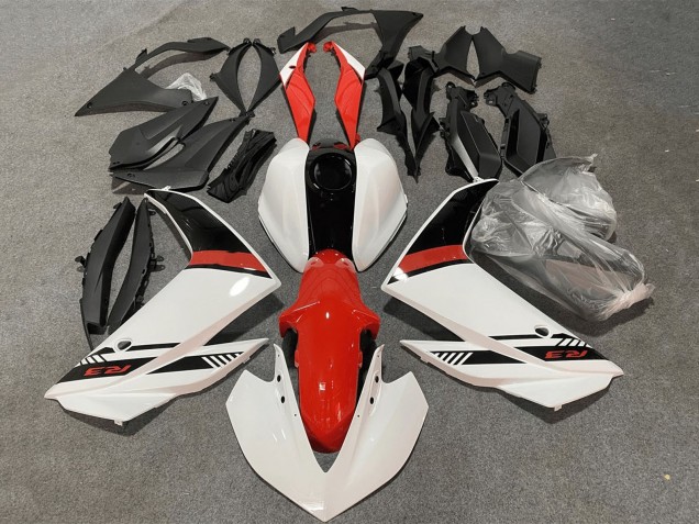 2015-2018 White Red Black Yamaha YZF R3/R25 Motorcycle Fairing Kits Canada