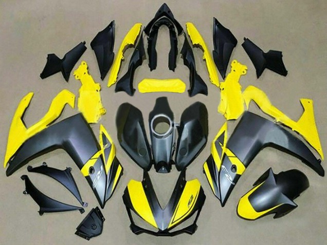 2015-2018 Yellow Black Yamaha YZF R3/R25 Motorcycle Fairings Canada
