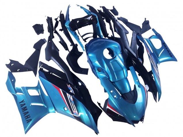2019-2021 Blue Black Yamaha YZF R3/R25 Motorcycle Fairing Canada