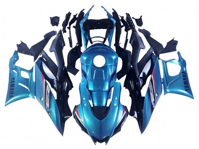 2019-2021 Blue Black Yamaha YZF R3/R25 Motorcycle Fairing Canada