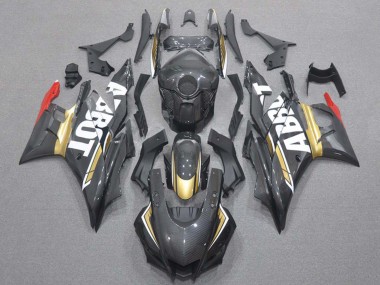 2019-2021 Red Gold Black Carbon Fiber Style Yamaha YZF R3/R25 Motorcycle Fairings Canada