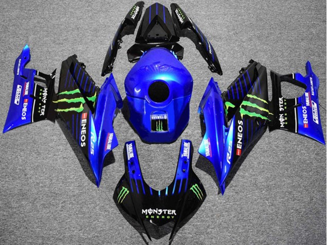 2019-2021 Blue Black Green ENEOS Yamalube Monster Yamaha YZF R3/R25 Motorcycle Fairings Canada