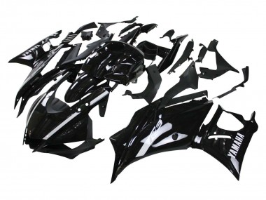 2019-2021 Glossy Black White Yamaha YZF R3/R25 Motorcycle Fairings Canada