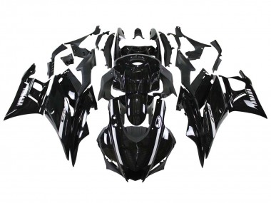2019-2021 Glossy Black White Yamaha YZF R3/R25 Motorcycle Fairings Canada