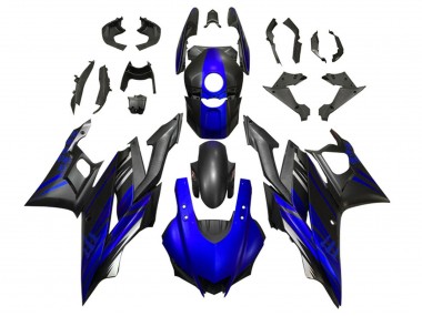2019-2021 Blue Matte Black Yamaha YZF R3/R25 Motorcycle Fairing Canada