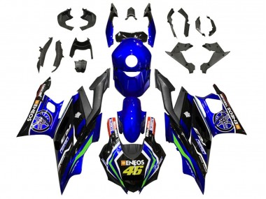 2019-2021 Blue White Green Black ENEOS 46 Yamaha YZF R3/R25 Motorcycle Fairings Canada