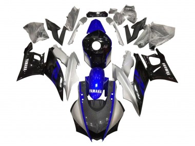 2019-2021 Silver Blue Black Carbon Fiber Style Yamaha YZF R3/R25 Motorcycle Fairings Canada
