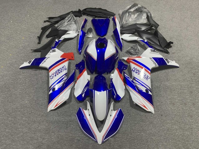2019-2021 White Blue Red Semakin Didepan Yamaha YZF R3/R25 Motorcycle Fairings Canada