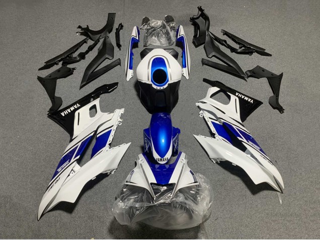 2019-2021 White Blue Black Yamalube Yamaha YZF R3/R25 Motorcycle Fairings Canada