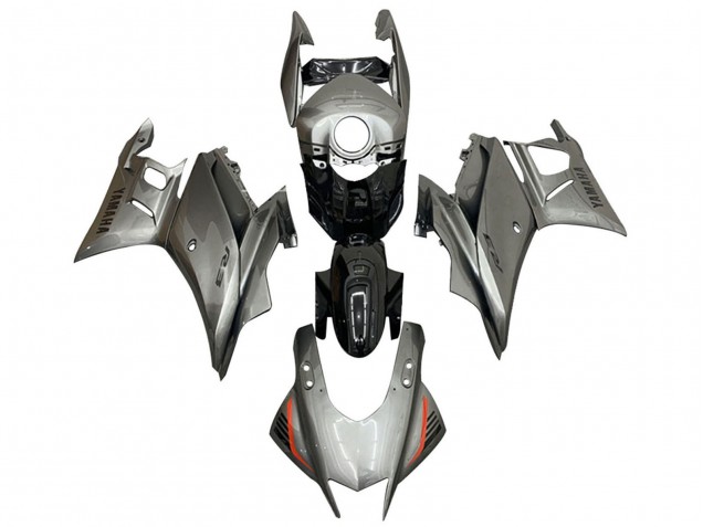 2019-2021 Silver Black Yamaha YZF R3/R25 Motorcycle Fairings Canada