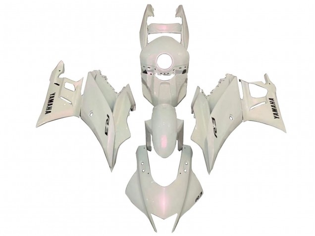 2019-2021 White Yamaha YZF R3/R25 Motorcycle Fairings Canada