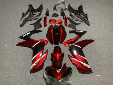 2019-2021 Red White Glossy Black Yamaha YZF R3/R25 Motorcycle Fairings Canada