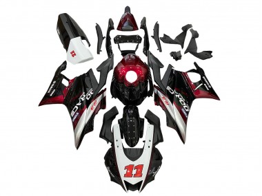 2019-2021 White Red Black 11 Yamaha YZF R3/R25 Motorcycle Fairings Canada