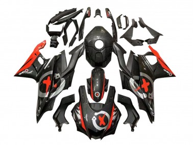 2019-2021 Red Black Carbon Fiber Yamaha YZF R3/R25 Motorcycle Fairings Canada