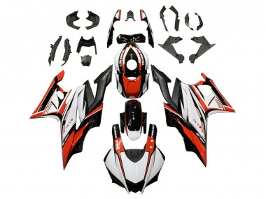2019-2021 White Red Black Yamaha YZF R3/R25 Motorcycle Fairing Canada