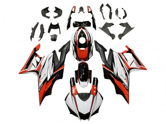 2019-2021 White Red Black Yamaha YZF R3/R25 Motorcycle Fairing Canada
