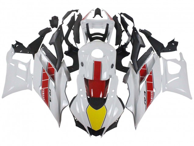 2019-2021 White Red Yellow Black Yamaha YZF R3/R25 Motorcycle Fairings Canada