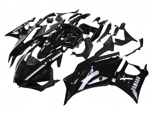 2022-2024 Glossy Black Yamaha YZF R3/R25 Motorcycle Fairings Canada