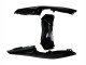 2022-2024 Glossy Black Yamaha YZF R3/R25 Motorcycle Fairings Canada