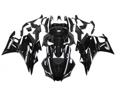 2022-2024 Glossy Black Yamaha YZF R3/R25 Motorcycle Fairings Canada