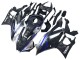 2022-2024 Marble Black Silver Blue Forged Carbon Fiber Style Yamaha YZF R3/R25 Motorcycle Fairings Canada